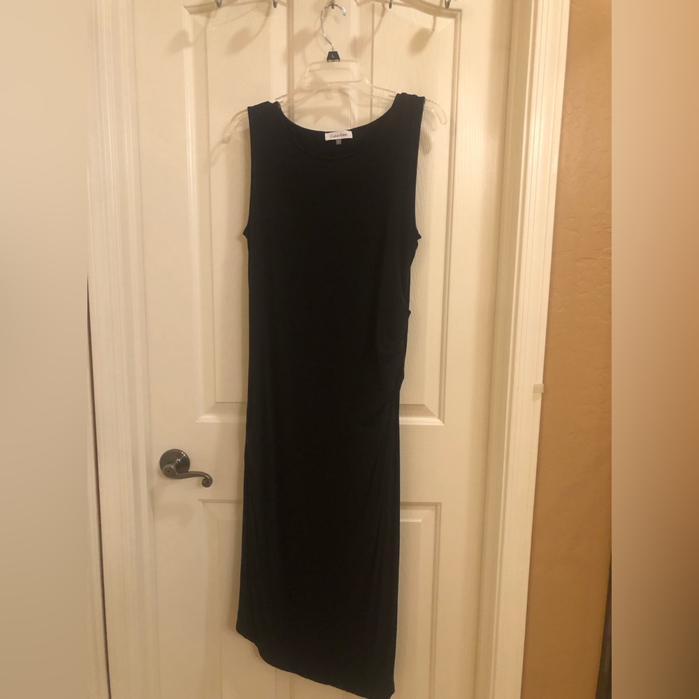 ✨REDUCED✨Calvin Klein Midi Dress w/ A-line hem
